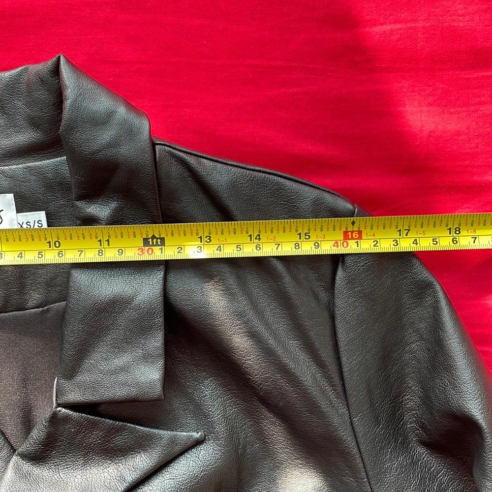 Princess Polly Ellen Faux Leather Blazer - Picture 10 of 10
